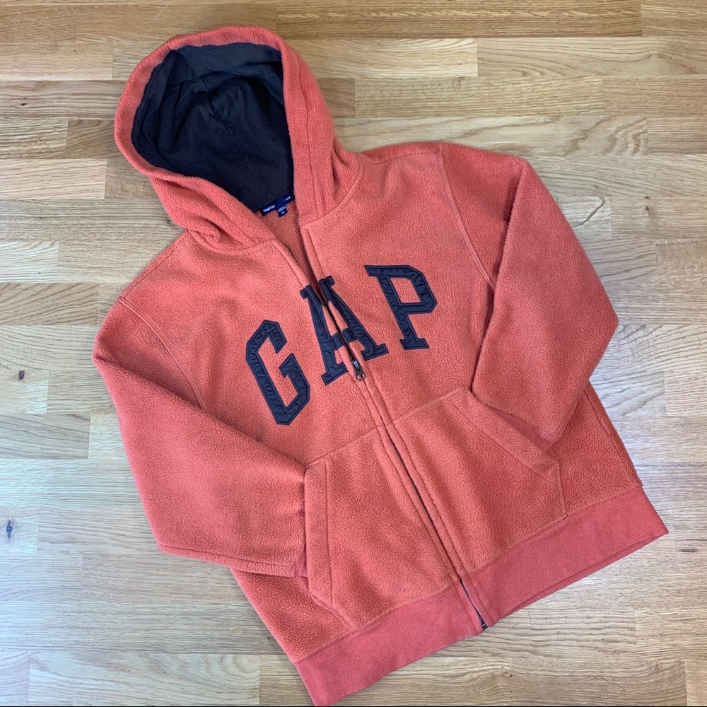 M/8 Gap Kids Fleece Hood Sweater